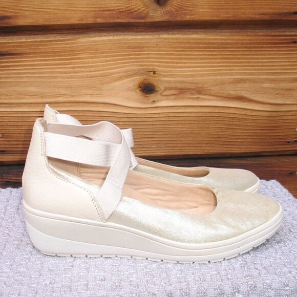 NWOB Vionic Ellery Ankle Wrap Wedge Platform Shoes - Picture 4 of 10